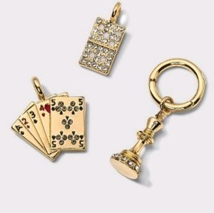 Sugarfix by Baublebar PLAYING GAMES 3-pc Set of Jewelry Charms!